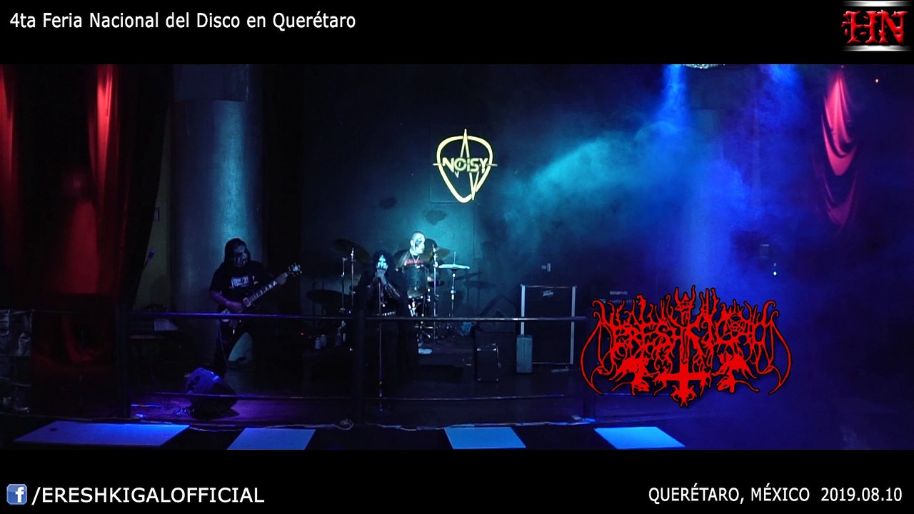 ERESHKIGAL - Live @ Querétaro [2019.08.10] #BlackMetal #MetalMexicano BLACK METAL
