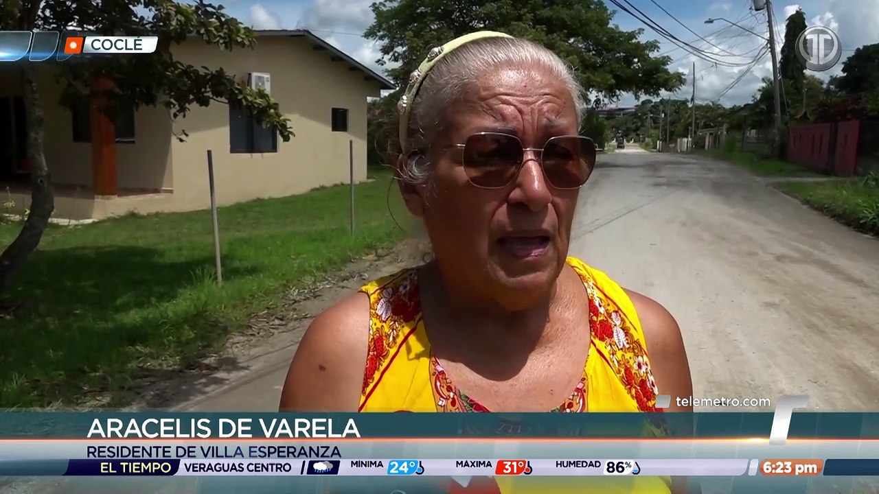 Vía de acceso de Villa Esperanza de Penonomé se encuentra en pésimo estado