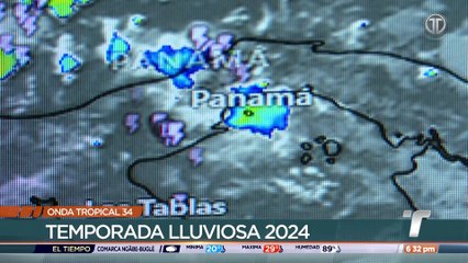 Pronostican lluvias por ingreso de Onda Tropical 34 a Panamá este fin de semana
