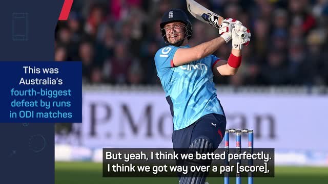 'Special performance' - Brook delighted after thumping 186-run victory