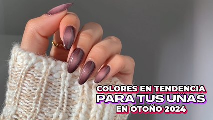 Colores en tendencia para uñas este otoño 2024 💅 ✅