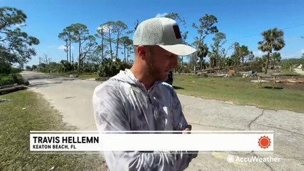 Hurricane Helene leaves behind unbelievable damage in Keaton Beach