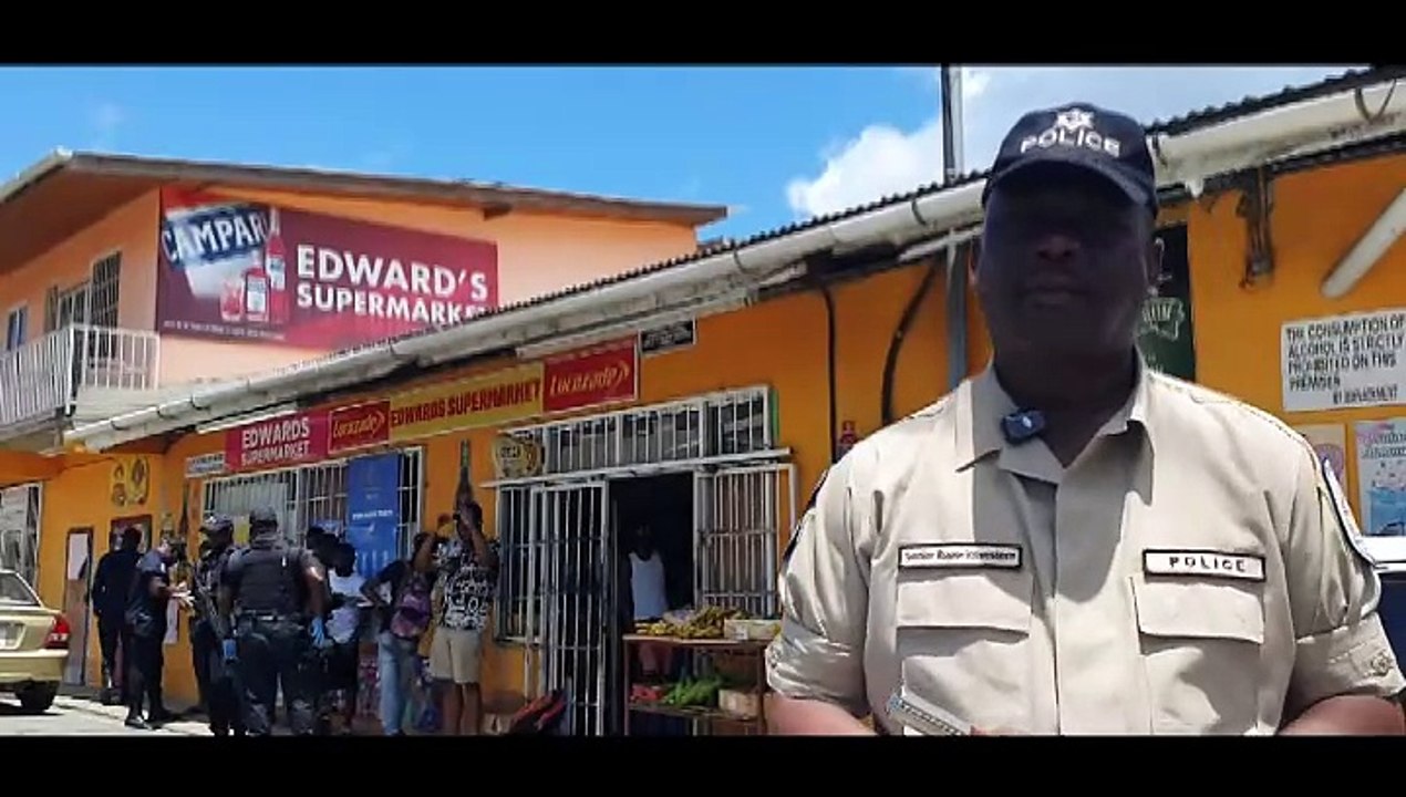TOP COP HITS THE GROUND
