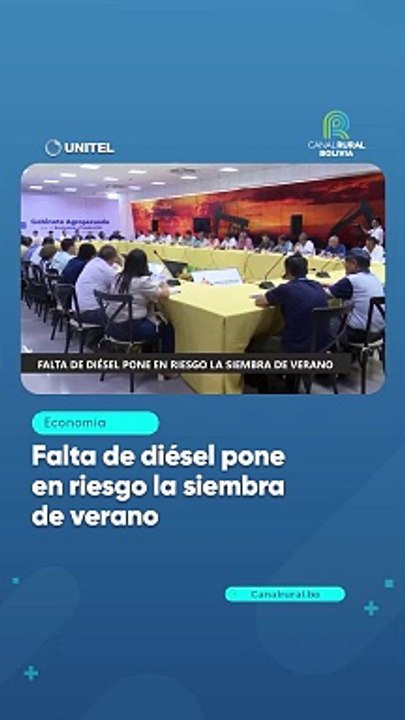 Falta de diésel pone en riesgo la siembra de verano