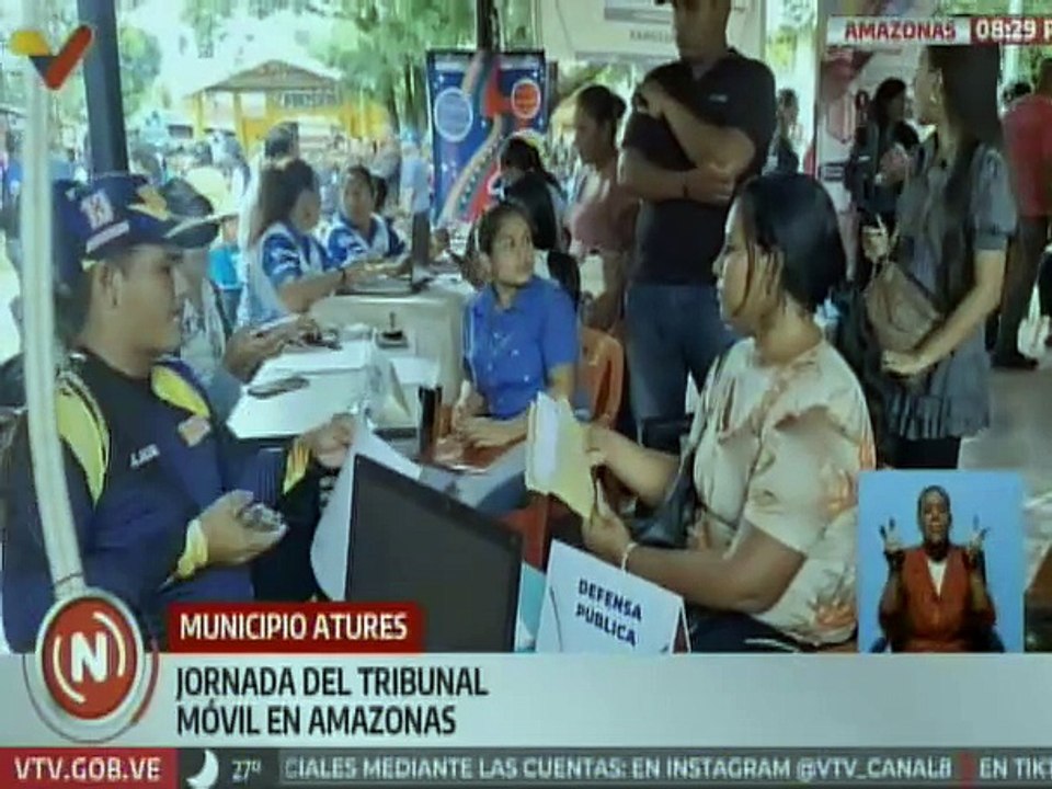 Amazonas | Habitantes del municipio Atures son  beneficiados con jornada de Tribunal Móvil