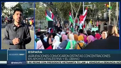 Agrupaciones en solidaridad con el pueblo palestino