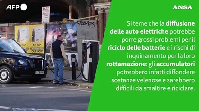 Ansa VERIFIED - Le batterie delle auto elettriche sono un problema per lo smaltimento?