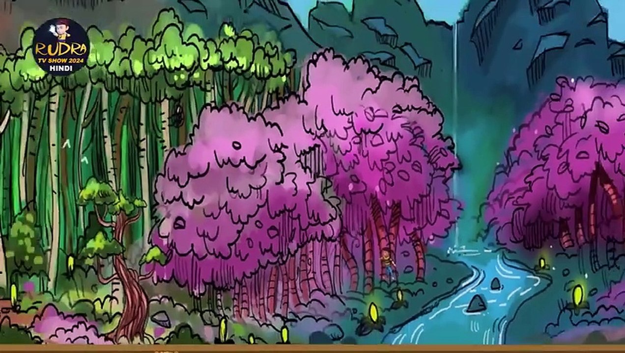 The Magical Painting 1 _ रुद्र _ Rudra _ Action Cartoon Episode 52