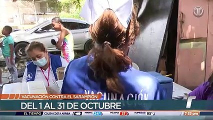 Realizarán barrido de vacunación contra el sarampión en octubre