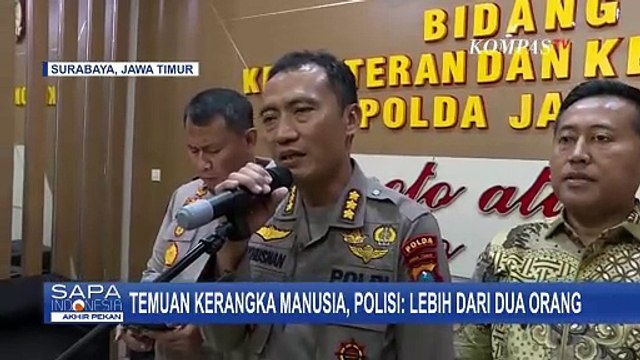 Hasil Identifikasi Sementara Kerangka Manusia di Surabaya, Polisi: Lebih dari 2 Orang