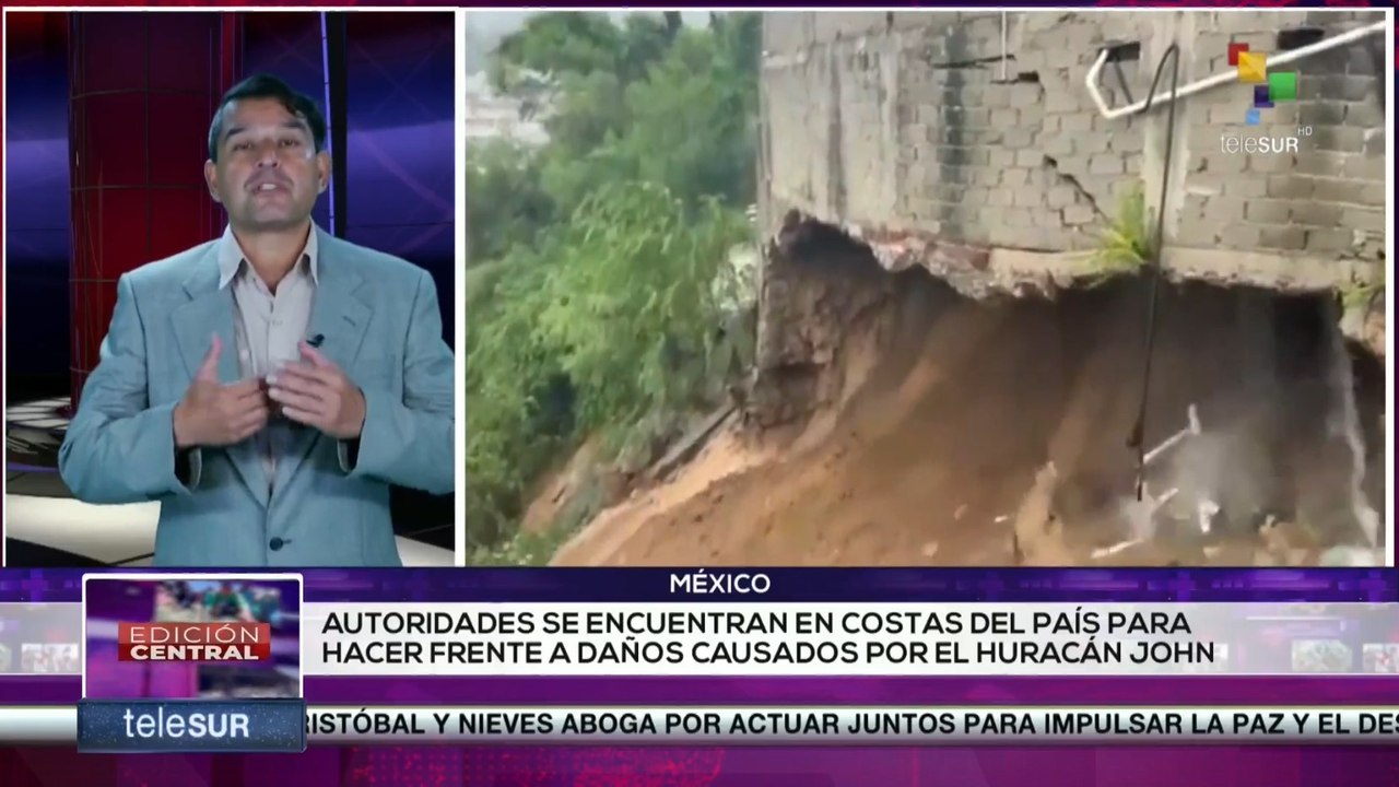 Huracán John provocó fuertes inundaciones en Mé...