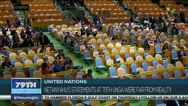 United Nations | Netanyahu's statements at 79th UNGA were far from reality
