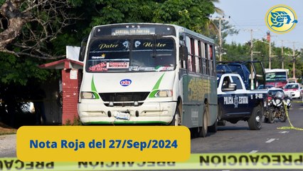 Breves Policiacas del 27 de Septiembre