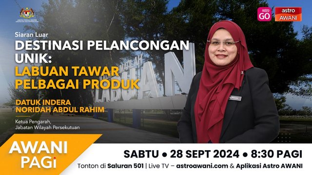 AWANI Pagi | Destinasi Pelancongan Unik: Labuan Tawar Pelbagai Produk