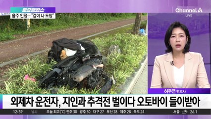 도주극 펼친 뺑소니범, ‘음주운전 시인’