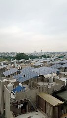 Solar panels and India..