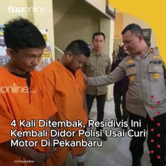 4 Kali Ditembak, Residivis Ini Kembali Didor Polisi Usai Curi Motor di  Pekanbaru