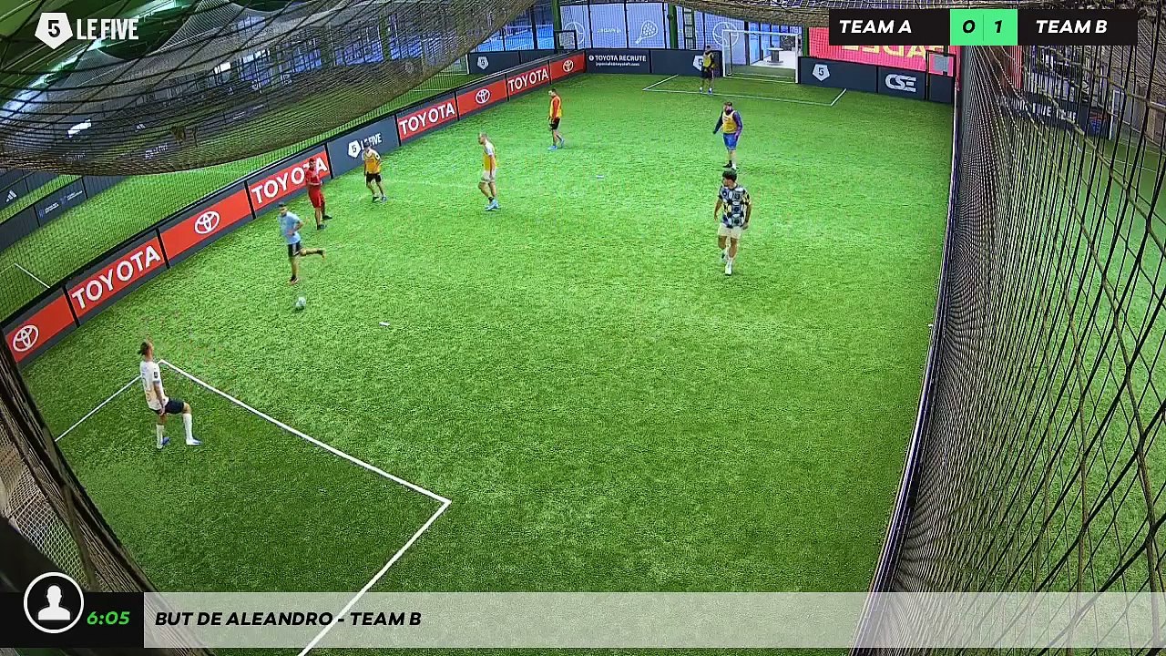 But de Aleandro - Team B