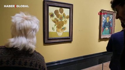İklim aktivistlerinden Van Gogh tablosuna "çorbalı" saldırı