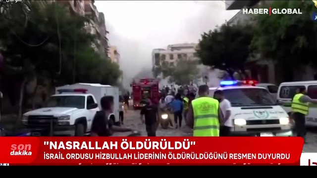 İsrail ordusu: Hizbullah lideri Nasrallah öldürüldü