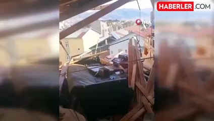 Sivas'ta Doğalgaz Patlamasında 1 Kişi Yaralandı