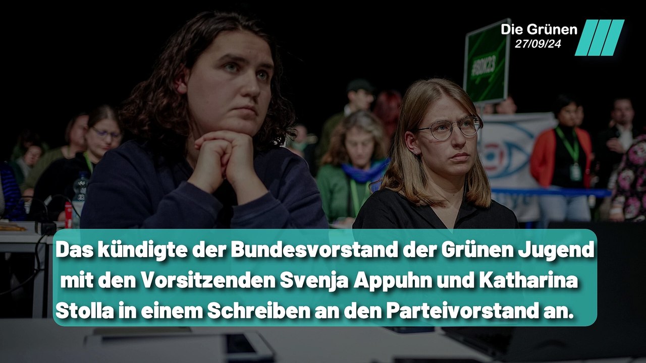 Grüne Jugend tritt geschlossen aus der Partei aus