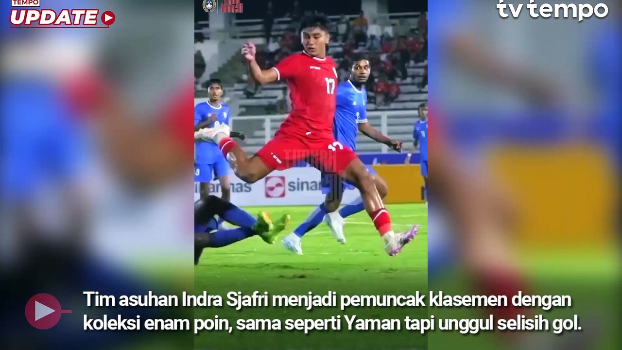 Kualifikasi Piala Asia U-20 2025 Timnas Indonesia U-20 Tetap Teratas usai Kalahkan Timor Leste