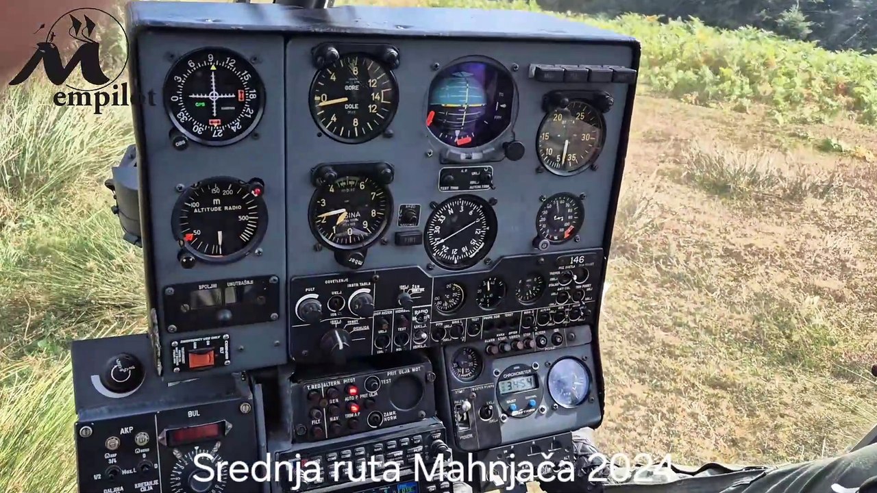 emGAZELA H-45 (SA342) Soko - Srednja ruta Velika Mahnjača Željezno Polje S24+ 2024