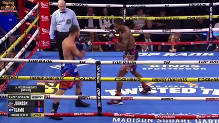 Delante Johnson vs Yomar Alamo Full Fight HD