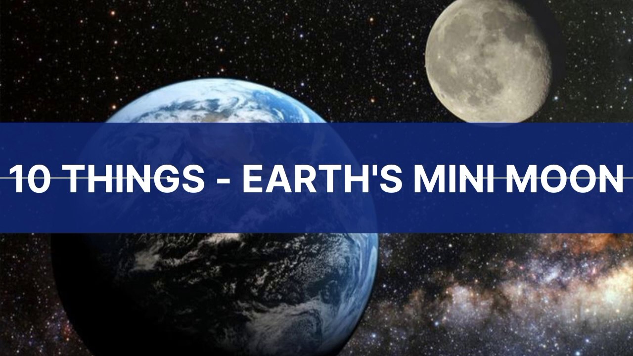 Earth's second moon will be visible from next week | 10 things about Earth's Mini Moon