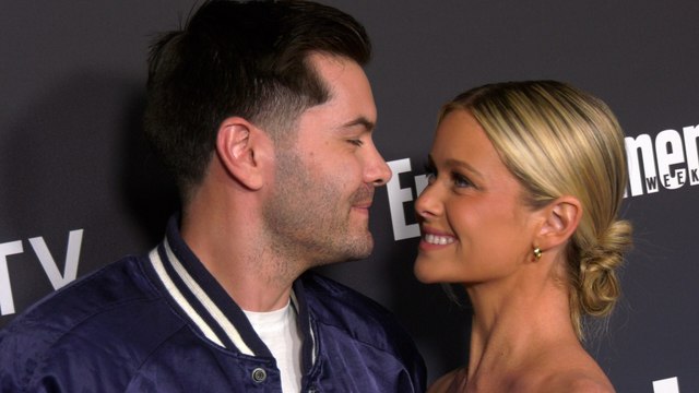 Dylan Barbour and Hannah Godwin | DIRECTV Gets Real Celebrating This Fall Reality TV Season | Blue Carpet