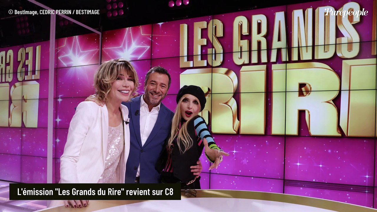 Jeanne Mas nouvelle invitée de Bernard Montiel et Karen Cheryl dans Les Grands du Rire