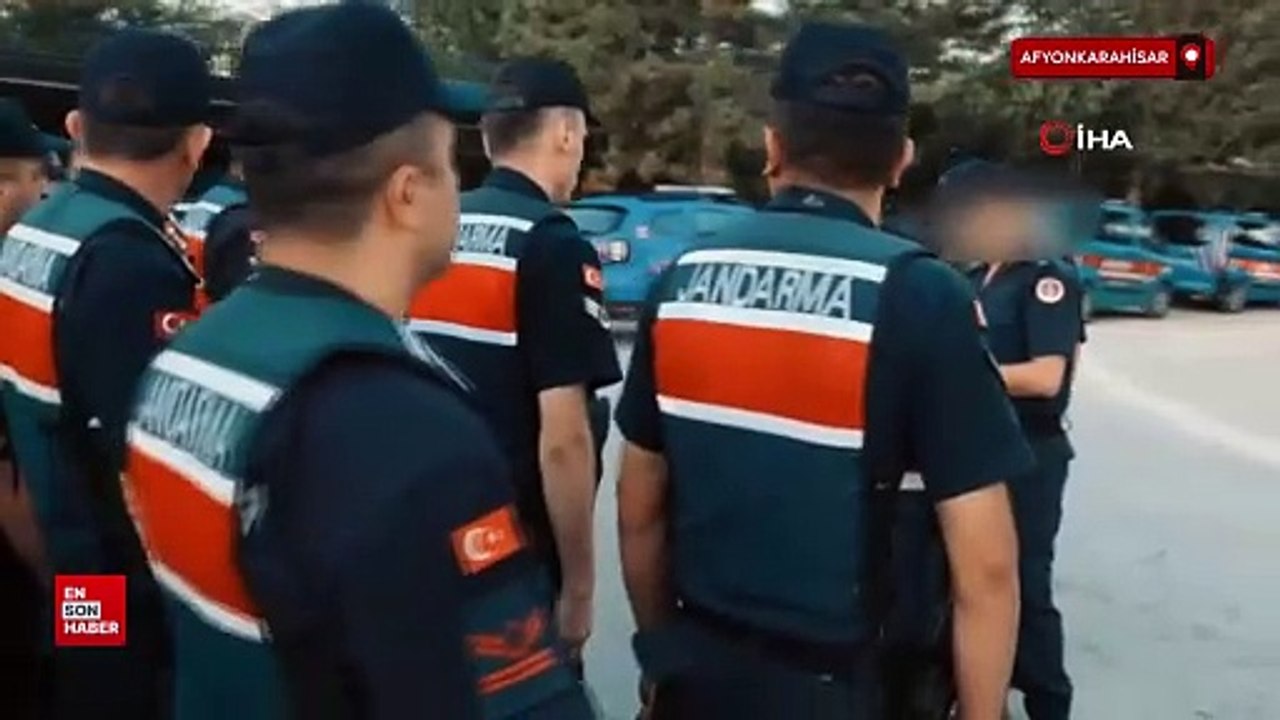 Afyonkarahisar’da Jandarmadan magandalara yönelik operasyon