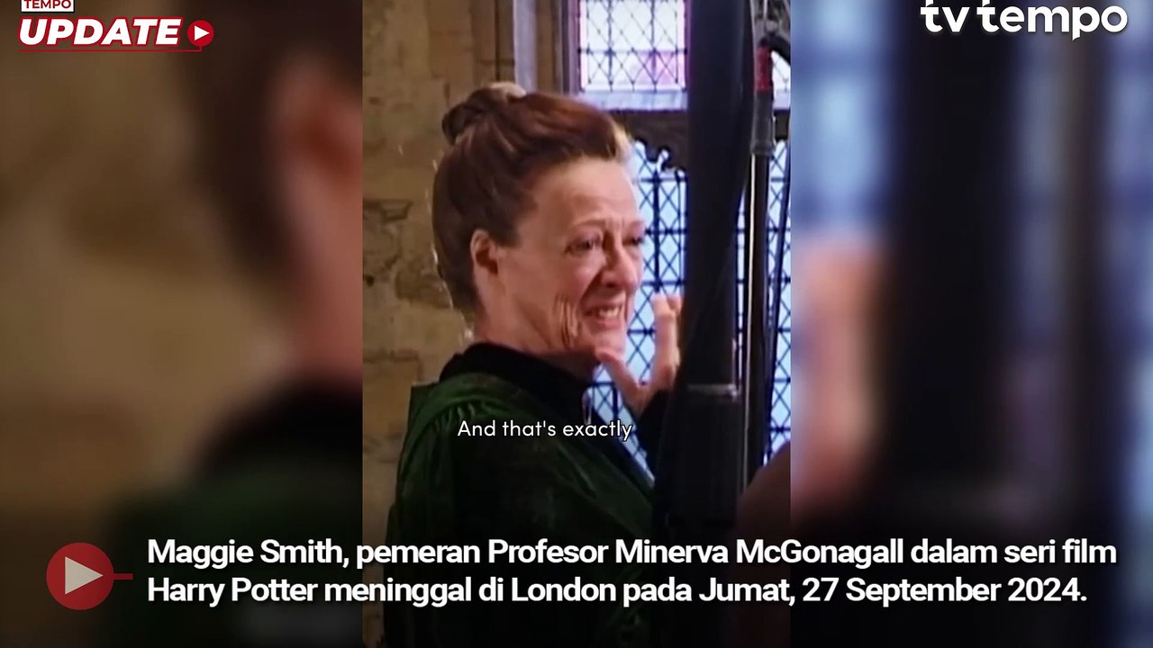 Maggie Smith, Pemeran Profesor McGonagall di Film Harry Potter Meninggal