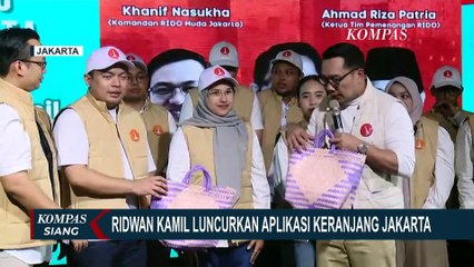 Belanja Masalah di Masa Kampanye Pilgub, Ridwan Kamil Luncurkan Aplikasi 'Keranjang Jakarta'!