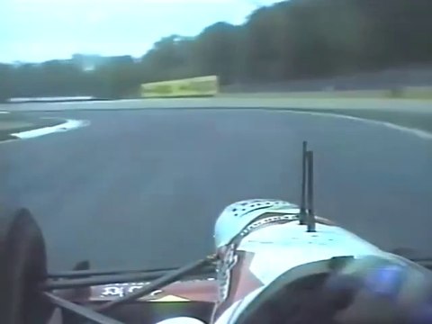 F1 – Gianni Morbidelli (Footwork Hart V8) lap in qualifying + onboard – San Marino 1995