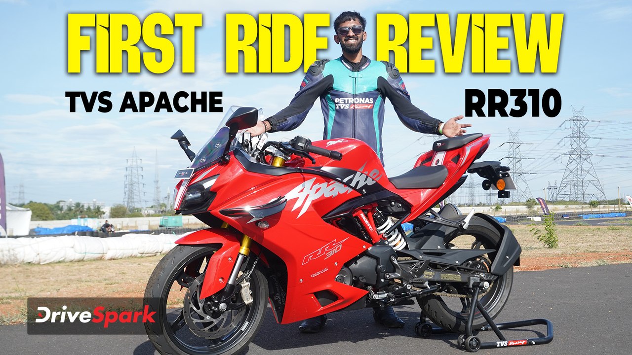 TVS Apache RR310 First Ride Review | Lighter Piston, New Aero, More ...