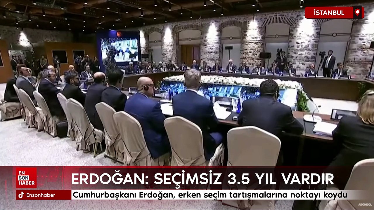 Cumhurbaşkanı Erdoğan, erken seçim tartışmalarına noktayı koydu