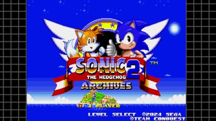 K2R2 Gameplay: Sonic The Hedgehog 2 Archives (SHC2024 Demo) (First Impressions)