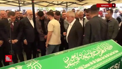 Isparta Belediye Başkanı'nın kızı son yolculuğuna uğurlandı