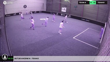 But de Ahcene N - Team B