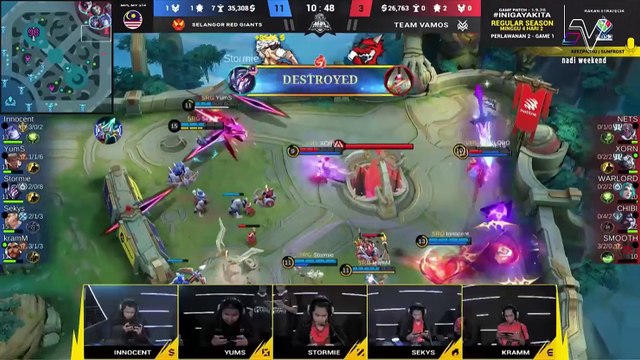 SRG kekal ampuh menang 2-0 ke atas Vamos