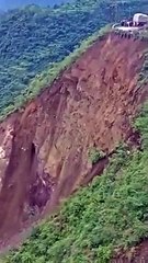 Whole mountain goes down