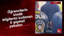 Isparta'da öğrencilerin kimlik bilgilerini bahis sitelerinde kullanan 5 şüpheli yakalandı