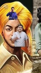 मुफ्त की आज़ादी नहीं है ☝️✌️  #shorts #shortsfeed #bhagatsingh #bhagatsinghjayanti #AmitKaviKumar