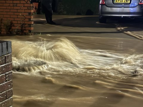 Flooding in Telford captured by Shropshire residents