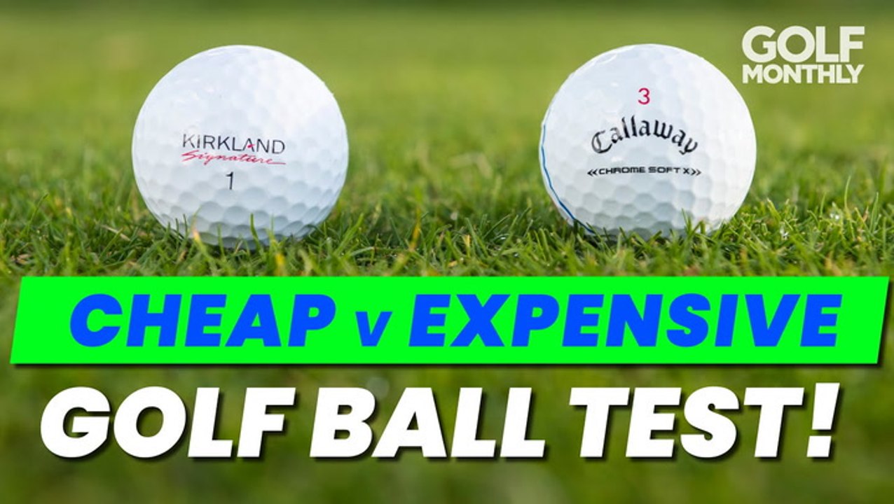 Cheap vs Expensive Golf Balls Test video Dailymotion