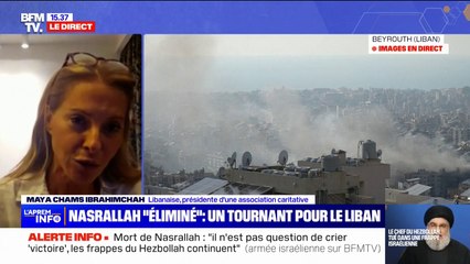 "C'est comme un massacre qui n'arrête pas": Maya Chams Ibrahimchah, libanaise, témoigne en direct du Liban