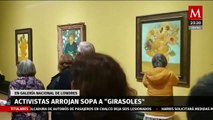 Condenan a dos activistas medioambientales por lanzar sopa a una obra de Van Gogh en Londres