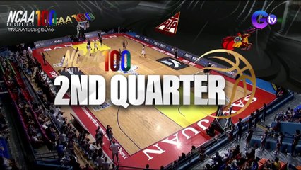 NCAA Basketball Letran vs Perpetual (Second Quarter) | NCAA Season 100